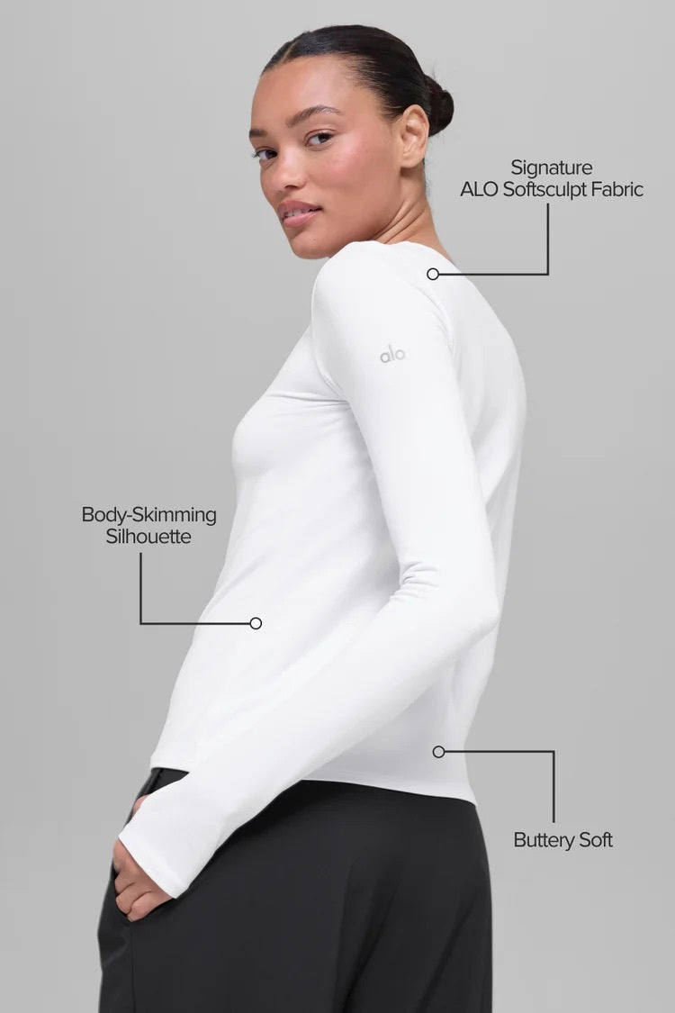 Haut Manches Longues Alosoft Finesse